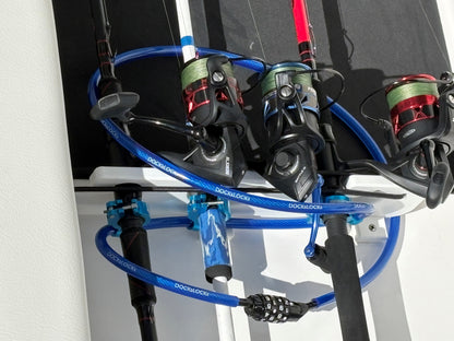 DocksLocks Fishing Rod & Reel Security Kit