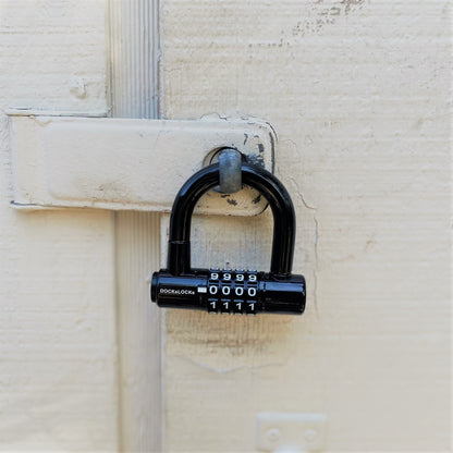 DocksLocks® Anti-Theft Weather Resistant Short Shackle U-Lock