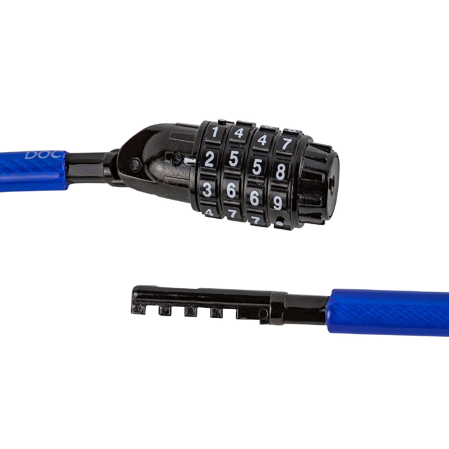 DocksLocks® Anti-Theft Weatherproof Coiled Security Cable with Re-settable Combination Lock (5', 10', 15', 20' or 25')