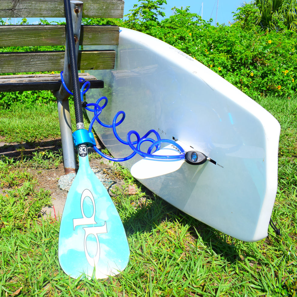 DocksLocks® Deluxe SUP Paddleboard Anti-Theft Security System with Pad