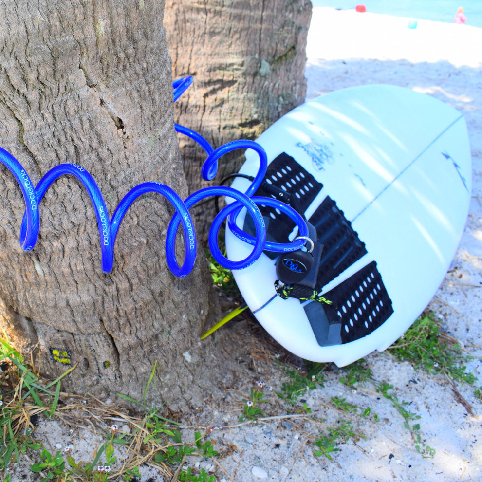 Surfboard Locking Rack Surfboard & SUP Board Lock Security System | DocksLocks