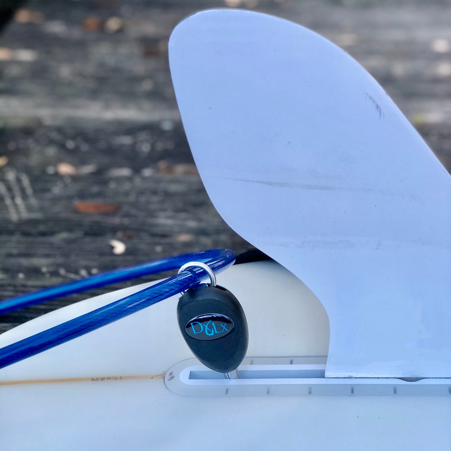 DocksLocks® Fin Box Cleat Paddleboard und Surfboard Anti-Diebstahl-Sicherheitszubehör 
